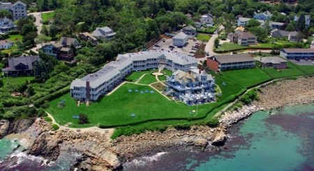The Beachmere Inn Aerial View